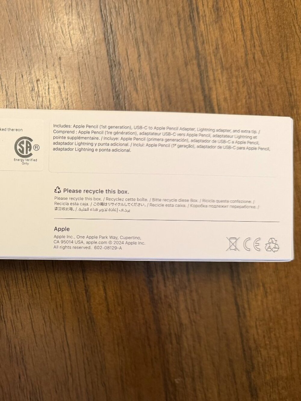 Apple Pencil 1st Generation - Brand New - Box Never Opened - Picture 4 of 8